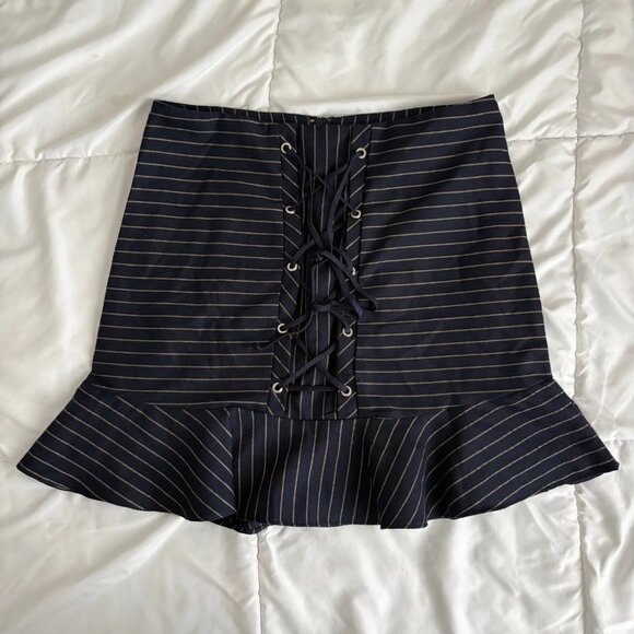 Hayden Dresses & Skirts - Hayden Los Angeles Pinstripe Skirt Size Large